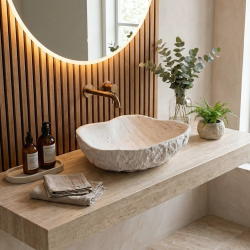 REA - Umývadlo na dosku Isla Shiro (REA-U0642)