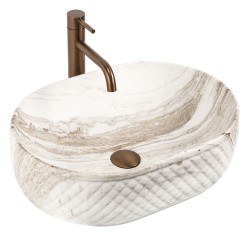 REA - Umývadlo na dosku Oktawia Saturn (REA-U3529)
