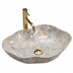 REA - Umývadlo na dosku Pearl Ruststone (REA-U0620)