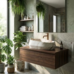 REA - Umývadlo na dosku Zoe Travo (REA-U3540)