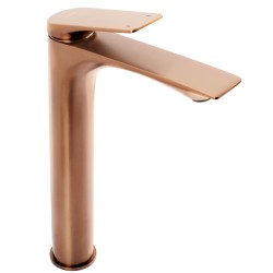 REA - Umývadlová batéria AVALON Copper Brush vysoká (REA-B0493)