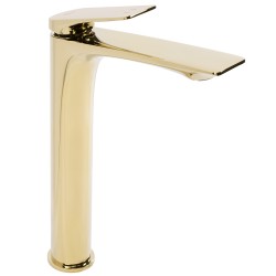 REA - Umývadlová batéria AVALON gold vysoká (REA-B1127)