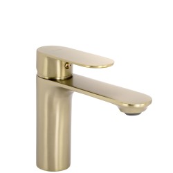 REA - Umývadlová batéria Drop Brush Gold low (REA-B8975)