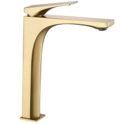 REA - Umývadlová batéria Joe Brush Gold vysoká (REA-B8991)
