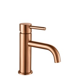 REA - Umývadlová batéria LUNGO - brúsené Copper, nízka (REA-B1112)