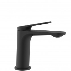 REA - Umývadlová batéria Marco čierna nízka (REA-B4899)