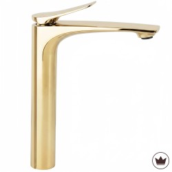 REA - Umývadlová batéria PREMIUM Vision Gold vysoká (REA-B8944)