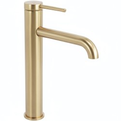 REA - Umývadlová batéria SPOT Brush Gold vysoká (REA-B9632)