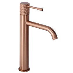 REA - Umývadlová batéria Venti Brush Copper vysoká (REA-B9783)