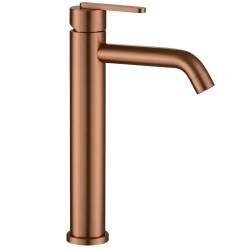REA - Umývadlová vysoká batéria Ontario Brush Copper (REA-B0971)