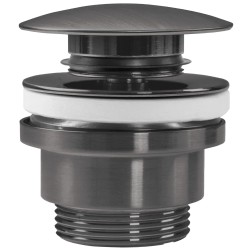 REA - Univerzálna umývadlová výpusť click-clack, titán (REA-A6520)