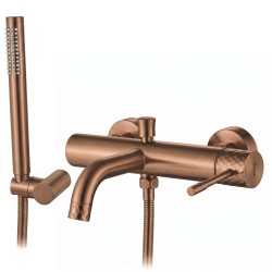 REA - Vaňová batéria LUNGO Diamond Brush Copper (REA-B2245)