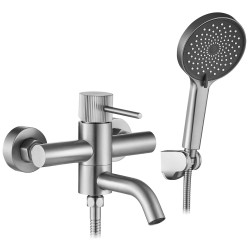 REA - Vaňová batéria Lungo Stripe Brush Nickel (REA-B8057)