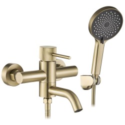 REA - Vaňová batéria Lungo Stripe Gold Brush (REA-B8055)