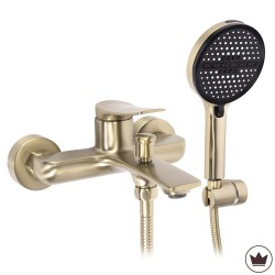 REA - Vaňová batéria PREMIUM Vision Brush Gold (REA-B6737)