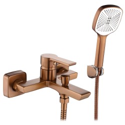 REA - Vaňová nástenná batéria ARGUS COPPER BRUSH (REA-B3007)
