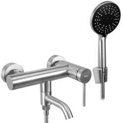 REA - Vaňová nástenná batéria Clif - matná Brush Nickel (REA-B6874)