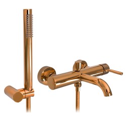 REA - Vaňová nástenná batéria LUNGO Copper (REA-B7987)