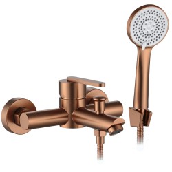 REA - Vaňová nástenná batéria Ontario Brush Copper (REA-B0973)