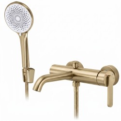 REA - Vaňová nástenná batéria Ontario Side Brush Gold (REA-B6547)