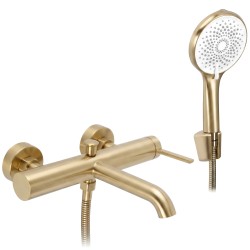 REA - Vaňová nástenná batéria Rivo Brush Gold (REA-B9338)