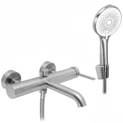 REA - Vaňová nástenná batéria Rivo Brush Nickel (REA-B7506)