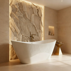 REA - Voľne stojaca akrylátová vaňa ATENA 170 (REA-W0127)