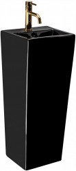 REA - Voľne stojace umývadlo Kamila 32x33 čierne (REA-U5644)