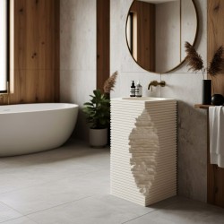 REA - Voľne stojace umývadlo Travena Square (REA-U3534)