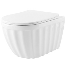 REA - WC misa bez splachovacieho okruhu Duo White (REA-C3005)