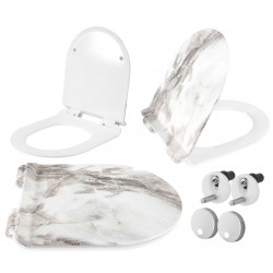 REA - WC sedátko CARLO LAVA MATT DUROPLAST SLIM (REA-C4620)