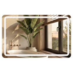 REA - Zrkadlo LED 100x60cm EDIT (HOM-01524)