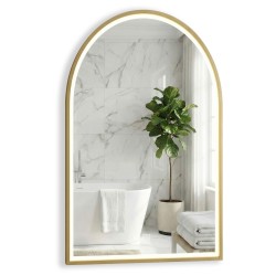 REA - Zrkadlo LED 60x100cm DART GOLD (HOM-06519)