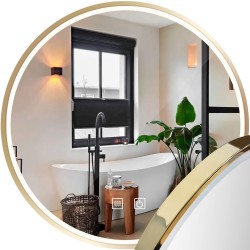 REA - Zrkadlo LED 70cm MMJ (HOM-02502)