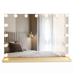 REA - Zrkadlo LED HOLLYWOOD L.Gold (HOM-12012)