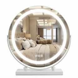 REA - Zrkadlo LED MAKE-UP White 40 cm (HOM-12019)