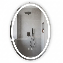 REA - Zrkadlo LED Marco Marco 60x80 cm (HOM-00902)