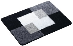 RIDDER - COINS predložka 60x90cm s protišmykom, polyester, šedá (7103307)