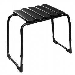 RIDDER - HANDICAP kúpeľňová stolička, nastavitelná výška, čierna (A172110)