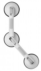 RIDDER - HANDICAP odnímateľné madlo s nastaviteľným uhlom, biela (A0256001)