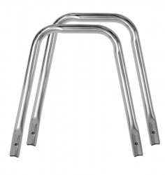 RIDDER - HANDICAP podporné rukoväte pre kúpeľňovú stoličku, chróm (A173100)