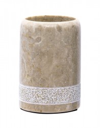 RIDDER - POSH pohár na postavenie, mramor, bežová (2234119)