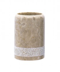 RIDDER - POSH pohár na postavenie, mramor, bežová (2234119)