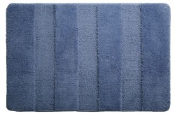 RIDDER - SERENITY predložka 60x90cm s protišmykom, polyester, modrá (7110303)