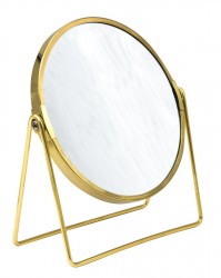 RIDDER - SUER kozmetické zrkadlo na postavenie, zlato (03009024)