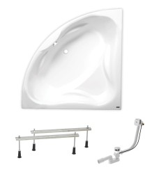 Rohová vana Laguna Royale 150x150 cm akrylát levá i pravá SIKORO1500APN (SIKORO1500APN)