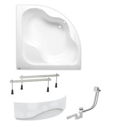 Rohová vaňa Laguna Samanta Plus 140x140 cm akrylát ľavá aj pravá SIKOSM1400APNP (SIKOSM1400APNP)