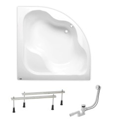 Rohová vaňa Laguna Syntia Plus 150x150 cm akrylát ľavá aj pravá SIKOSY1500AN (SIKOSY1500AN)