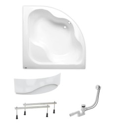 Rohová vaňa Laguna Syntia Plus 150x150 cm akrylát ľavá aj pravá SIKOSY1500ANP (SIKOSY1500ANP)