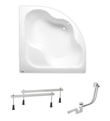 Rohová vaňa Laguna Syntia Plus 150x150 cm akrylát ľavá aj pravá SIKOSY1500APN (SIKOSY1500APN)